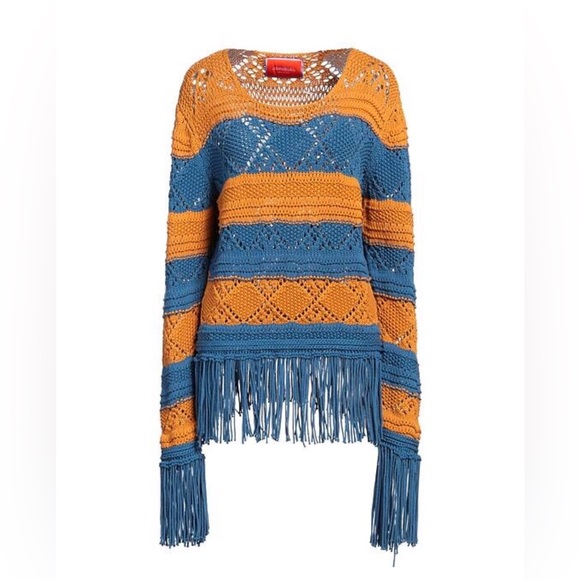 LA DoubleJ Sweaters - LA DoubleJ Playa Sweater Blue Petrol Sweater L
